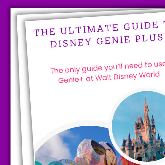 Walt Disney World Genie Plus Ultimate Guide Bundle